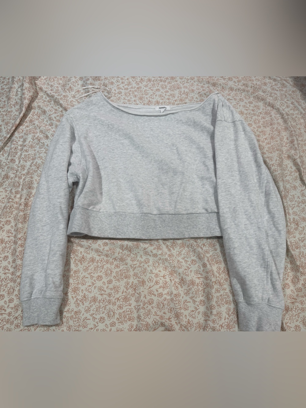 Garage Light Gray Crewneck Sweatshirt